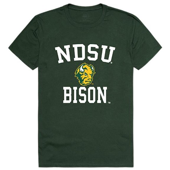 W Republic 539-140-FOR-05 North Dakota State University Men Arch T-Shirt, Forest White - 2XL
