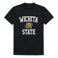thumbnail image 1 of W Republic 539-158-BLK-02 Wichita State University Arch T-Shirt, Black & White - Medium, 1 of 1