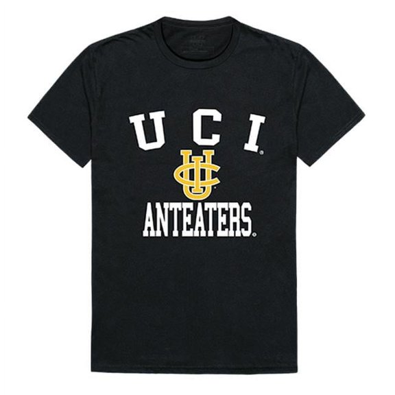 W Republic 539-162-BLK-02 University of California Irvine Arch T-Shirt, Black & White - Medium