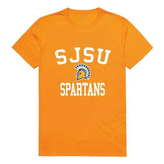 W Republic 539-173-GD2-01 San Jose State University Arch T-Shirt, Gold - Small
