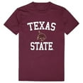 thumbnail image 1 of W Republic 539-181-MAR-03 Texas State University Men Arch T-Shirt, Maroon White - Large, 1 of 1