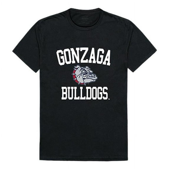 W Republic 539-187-BLK-05 Gonzaga University Arch T-Shirt, Black & White - 2XL