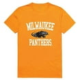 thumbnail image 1 of W Republic 539-199-GLD-04 University of Wisconsin-Milwaukee Men Arch T-Shirt, Gold - Extra Large, 1 of 1