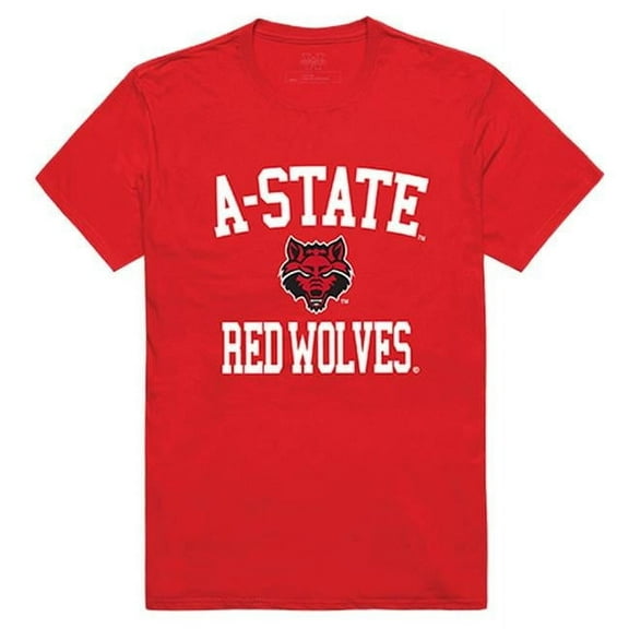 W Republic 539-211-RED-05 Arkansas State University Men Arch T-Shirt, Red - 2XL