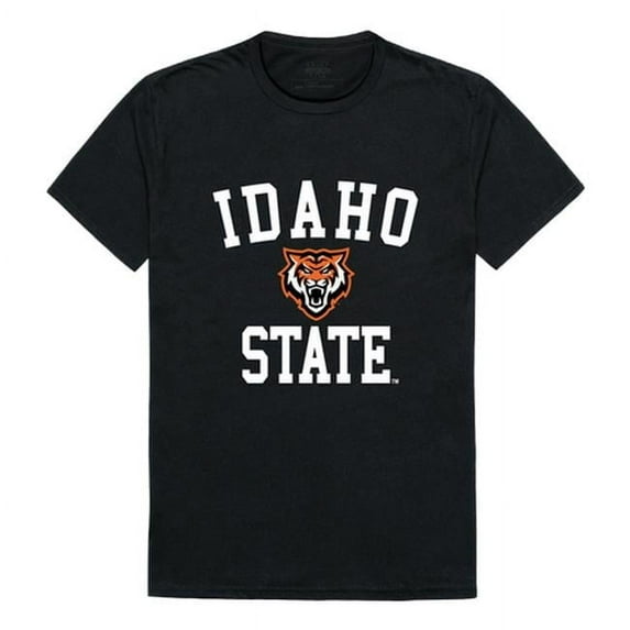 W Republic 539-222-BK2-04 Idaho State University Arch T-Shirt, Black & White 2 - Extra Large