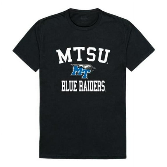 W Republic 539-223-BK2-05 Middle Tennessee State University Blue Raiders Arch T-Shirt, Black - 2XL
