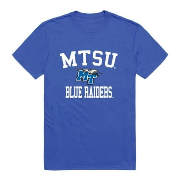 W Republic 539-223-RL2-03 Middle Tennessee State University Blue Raiders Arch T-Shirt, Royal - Large