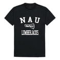 thumbnail image 1 of W Republic 539-227-BLK-01 Northern Arizona University Arch T-Shirt, Black & White - Small, 1 of 1