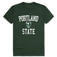 thumbnail image 1 of W Republic 539-229-FOR-01 Portland State University Men Arch T-Shirt, Forest White - Small, 1 of 1