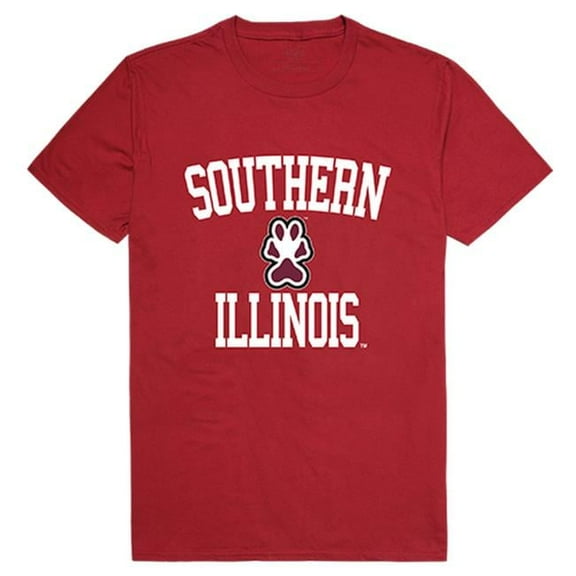W Republic 539-234-CAR-01 Southern Illinois University Men Arch T-Shirt, Cardinal - Small