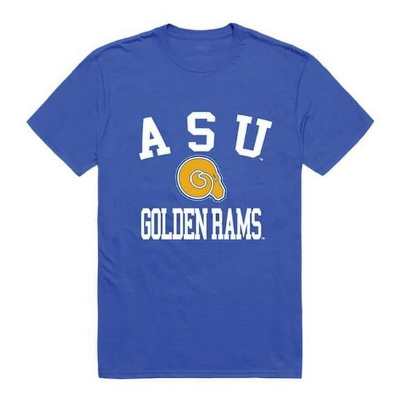 W Republic 539-260-RYL-01 Albany State University Men Arch T-Shirt, Royal - Small