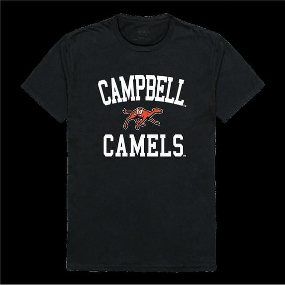 W Republic 539-276-BK2-04 Campbell University Fighting Camels Arch T-Shirt, Black - Extra Large