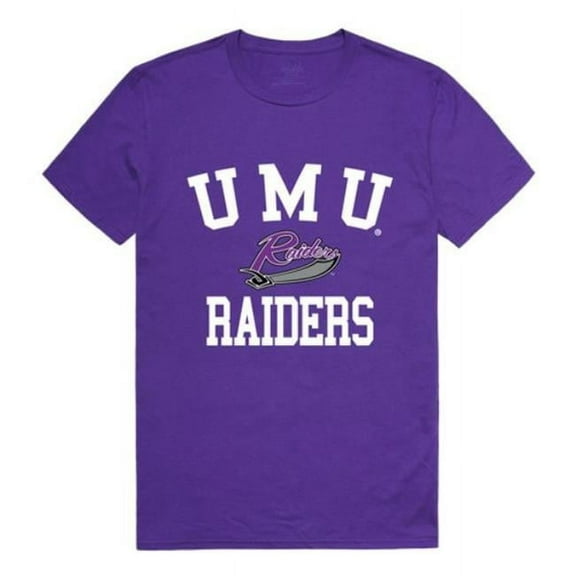 W Republic 539-348-PUR-03 University of Mount Union Arch T-Shirt, Purple - Large