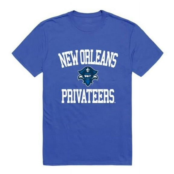 W Republic 539-349-RYL-02 University of New Orleans Arch T-Shirt, Royal - Medium