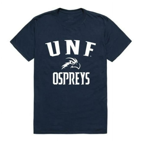 W Republic 539-354-NVY-01 University of North Florida Arch T-Shirt, Navy - Small