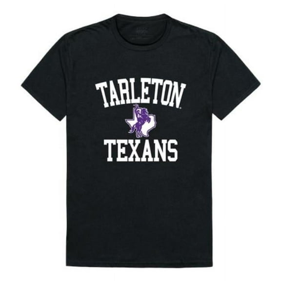 W Republic 539-389-BK2-04 Tarleton State University Texans Arch T-Shirt, Black - Extra Large