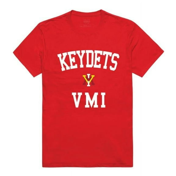 W Republic 539-399-RED-03 Virginia Military Institute Men Arch T-Shirt, Red - Large