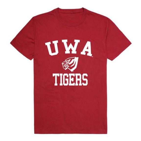 W Republic 539-401-CAR-05 University of West Alabama Men Arch T-Shirt, Cardinal - 2XL