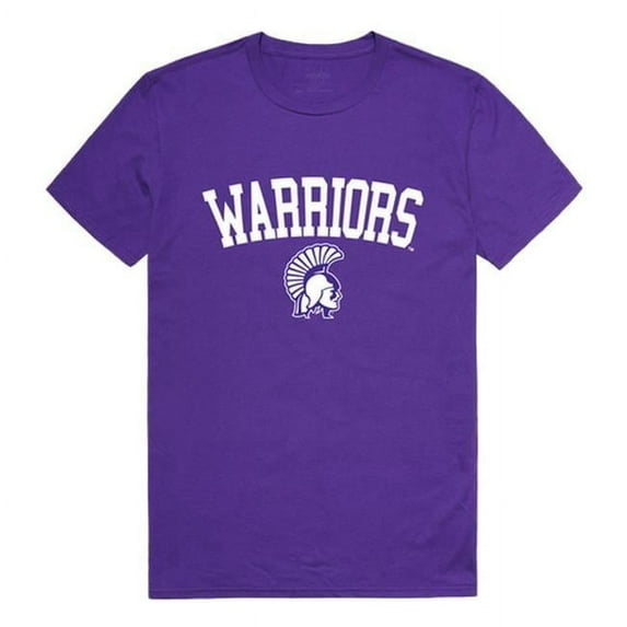 W Republic 539-408-PUR-05 Winona State University Men Arch T-Shirt, Purple - 2XL