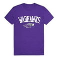 thumbnail image 1 of W Republic 539-414-PUR-04 University of Wisconsin-Whitewater Men Arch T-Shirt, Purple - Extra Large, 1 of 1