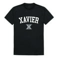 thumbnail image 1 of W Republic 539-417-BLK-02 Xavier University Men Arch T-Shirt, Black & White - Medium, 1 of 1