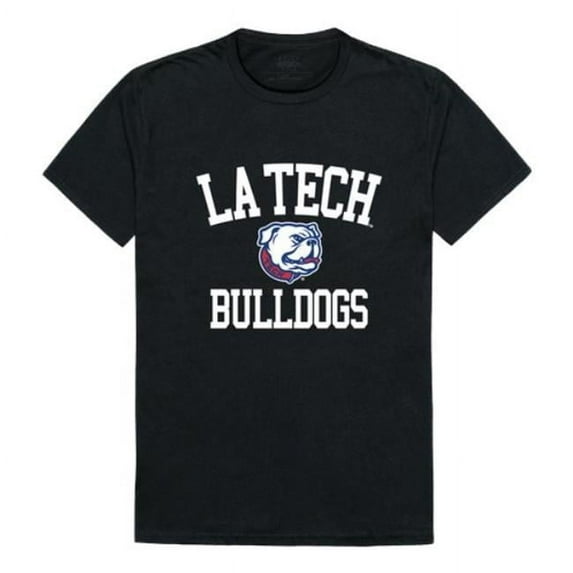 W Republic 539-419-BK2-01 Louisiana Tech University Bulldogs Arch T-Shirt, Black - Small