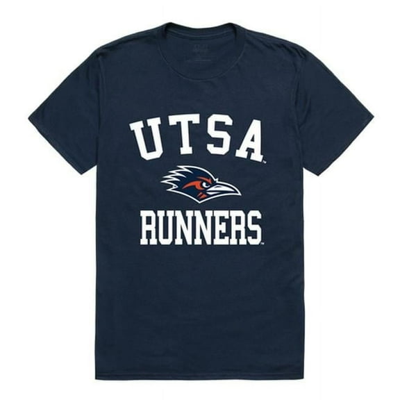 W Republic 539-435-NVY-03 The University of Texas at San Antonio Men Arch T-Shirt, Navy - Large