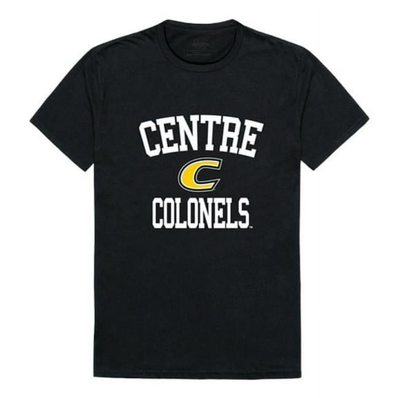 W Republic 539-450-BLK-02 NCAA Centre College Colonels Arch T-Shirt, Black - Medium