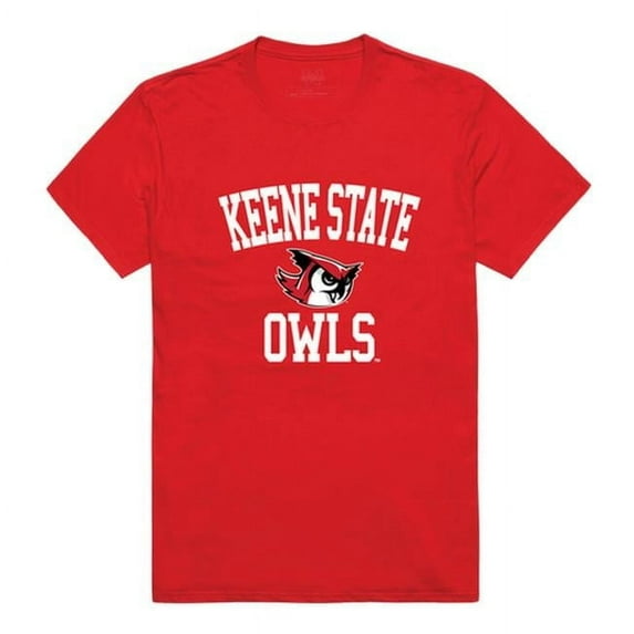 W Republic 539-453-RED-04 NCAA Keene St College Owls Arch T-Shirt, Red - Extra Large