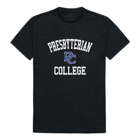 W Republic 539-472-BLK-04 Presbyterian College Blue Hose Arch T-Shirt, Black - Extra Large