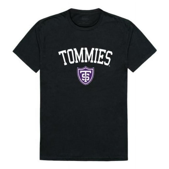 W Republic 539-591-BLK-05 University of St. Thomas Tommies Arch T-Shirt, Black - 2XL