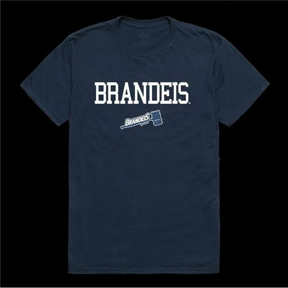 W Republic 539-619-NVY-01 Brandeis University Judges Arch T-Shirt, Navy - Small