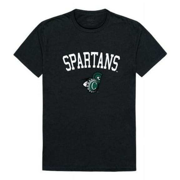 W Republic 539-626-BLK-01 Castleton University Spartans Arch T-Shirt, Black - Small