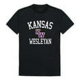 thumbnail image 1 of W Republic 539-658-BLK-05 Kansas Wesleyan University Coyotes Arch T-Shirt, Black - 2XL, 1 of 1