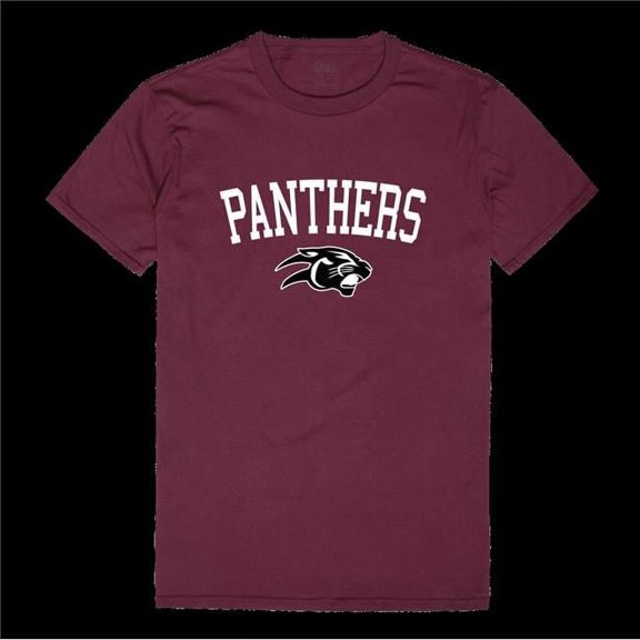 W Republic 539-729-MAR-03 Virginia Union University Panthers Arch T-Shirt, Maroon - Large