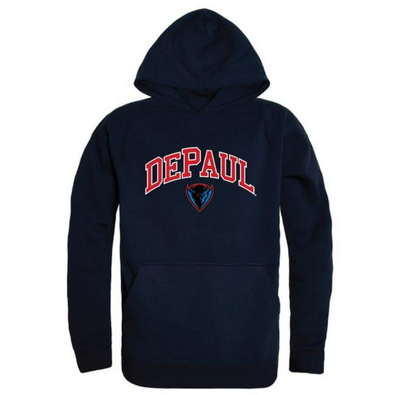W Republic 540 121 NVY 01 DePaul University Men Campus Hoodie Navy Small