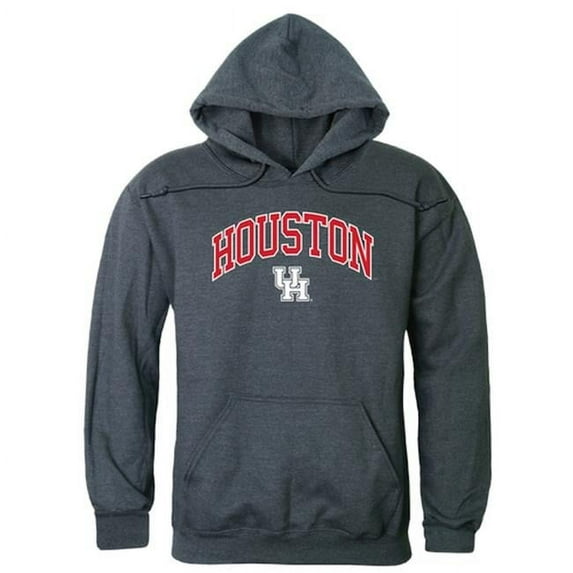 W Republic 540-123-HCH-05 University of Houston Campus Hoodie, Heather Charcoal - 2XL