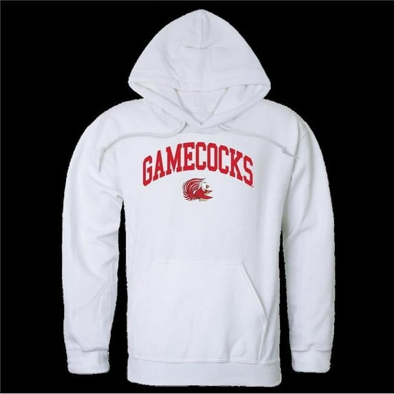 W Republic 540-126-WT2-03 Jacksonville State Gamecocks Campus Hoodie, White - Large