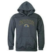W Republic 540-128-HCH-03 Kent State University Campus Hoodie, Heather Charcoal - Large