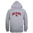 thumbnail image 1 of W Republic 540-131-HGY-01 Miami University Men Campus Hoodie, Heather Grey - Small, 1 of 1