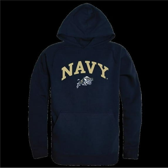 W Republic 540-136-NV2-05 United States Naval Academy Midshipmen Campus Hoodie, Navy - 2XL