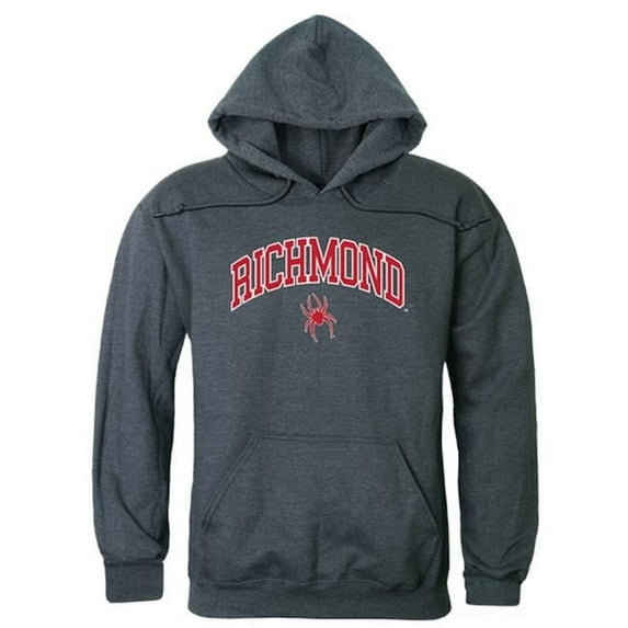 W Republic 540-145-HCH-05 University of Richmond Campus Hoodie, Heather Charcoal - 2XL