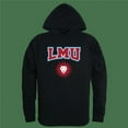 thumbnail image 1 of W Republic 540-160-BK2-03 Loyola Marymount University Men Campus Hoodie, Black & White - Large, 1 of 1
