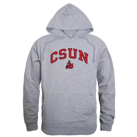 W Republic 540-166-HGY-01 CSNU Campus Hoodie, Heather Grey - Small