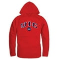 thumbnail image 1 of W Republic 540-180-RED-01 UIC Campus Hoodie, Red - Small, 1 of 1
