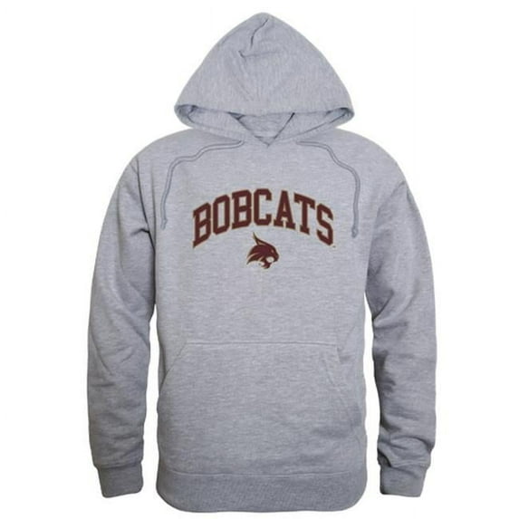 W Republic 540-181-HGY-01 Texas State University Campus Hoodie, Heather Grey - Small