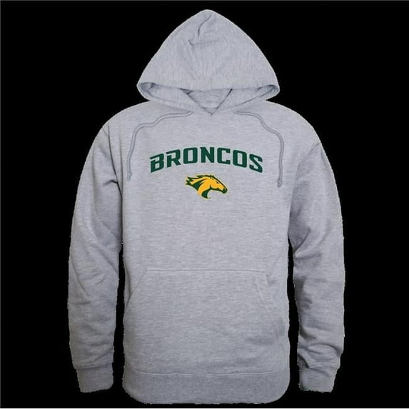W Republic 540-201-HGY-01 California Polytechnic State University Pomona Broncos Campus Hoodie, Heather Grey - Small