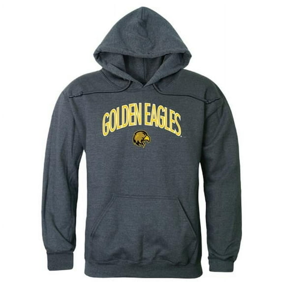 W Republic 540-202-HCH-05 California State University, Los Angeles Men Campus Hoodie, Heather Charcoal - 2XL