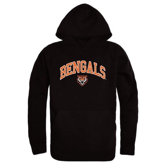 W Republic 540-222-BK2-04 Idaho State University Campus Hoodie, Black & White - Extra Large