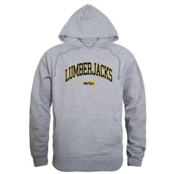 W Republic 540-227-HG2-01 Northern Arizona University Lumberjacks Campus Hoodie, Heather Grey - Small
